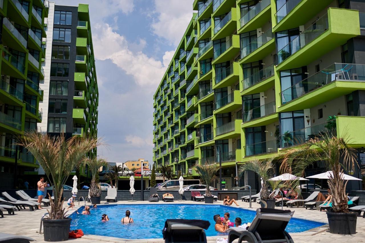 Dava Aparthotel Pool & Spa Mamaia Nord Navodari Dış mekan fotoğraf